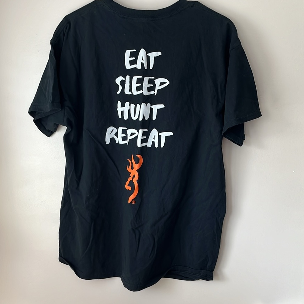 Black hunting tshirt